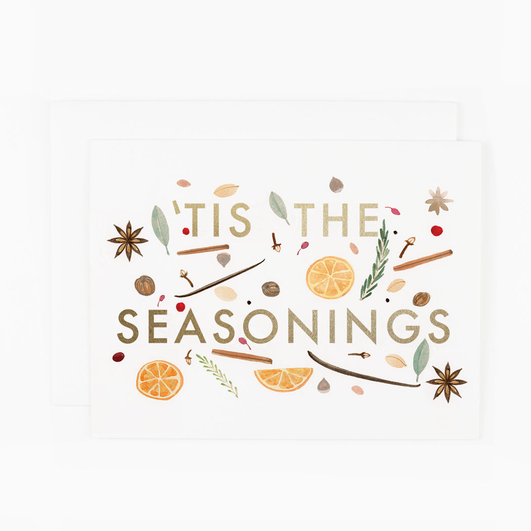 'Tis the Seasonings *gold foil