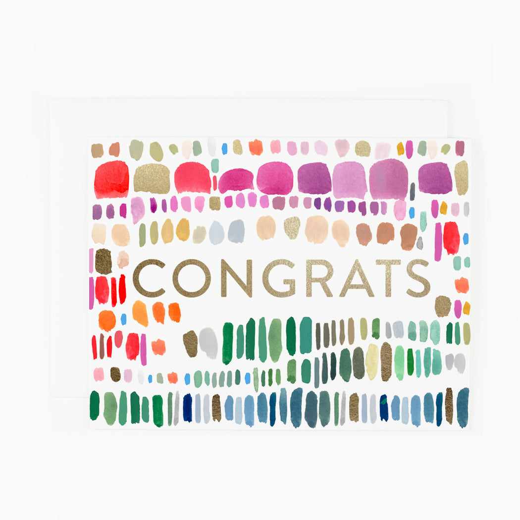 Congrats Paint marks *gold foil