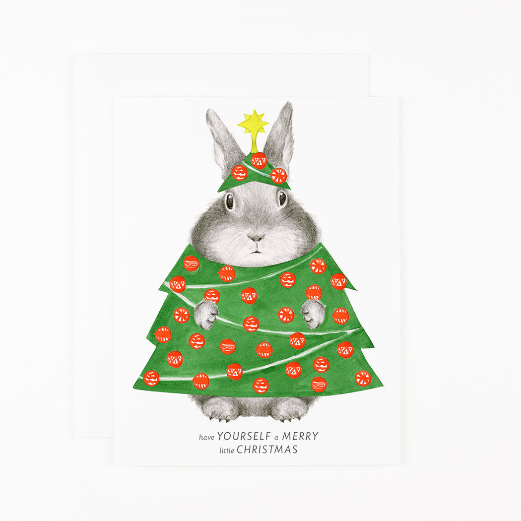 Bunny in Tree Costume  